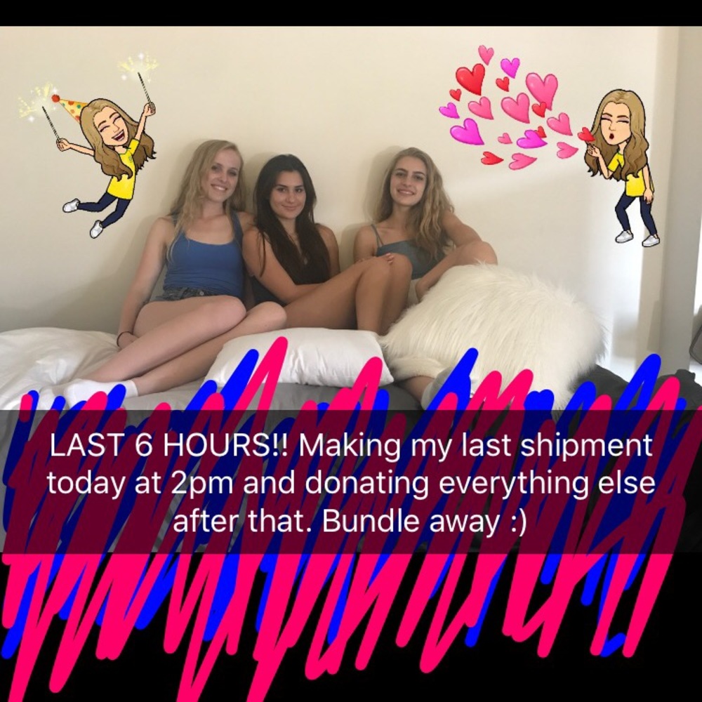 LAST COUPLE HOURS TO BUY FROM ME